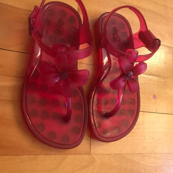 Pink flower jelly sandals Gap - Picture 3 of 4
